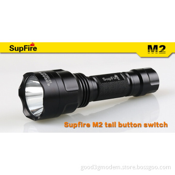 Waterproof CREE Tailcap Switch Flashlight